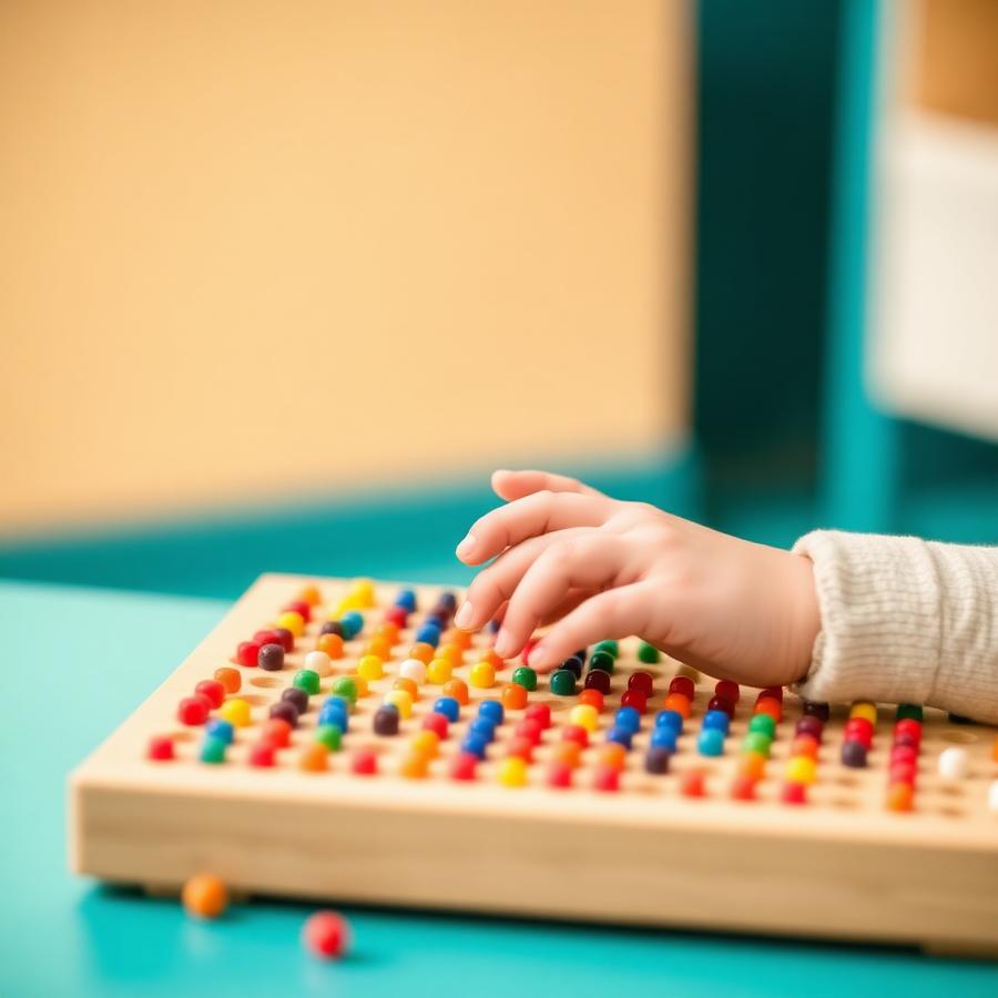 Occupational therapy fine-motor play